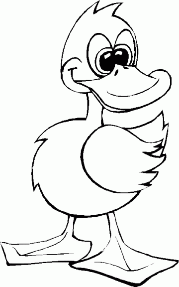 Coloring page: Duck (Animals) #1501 - Free Printable Coloring Pages