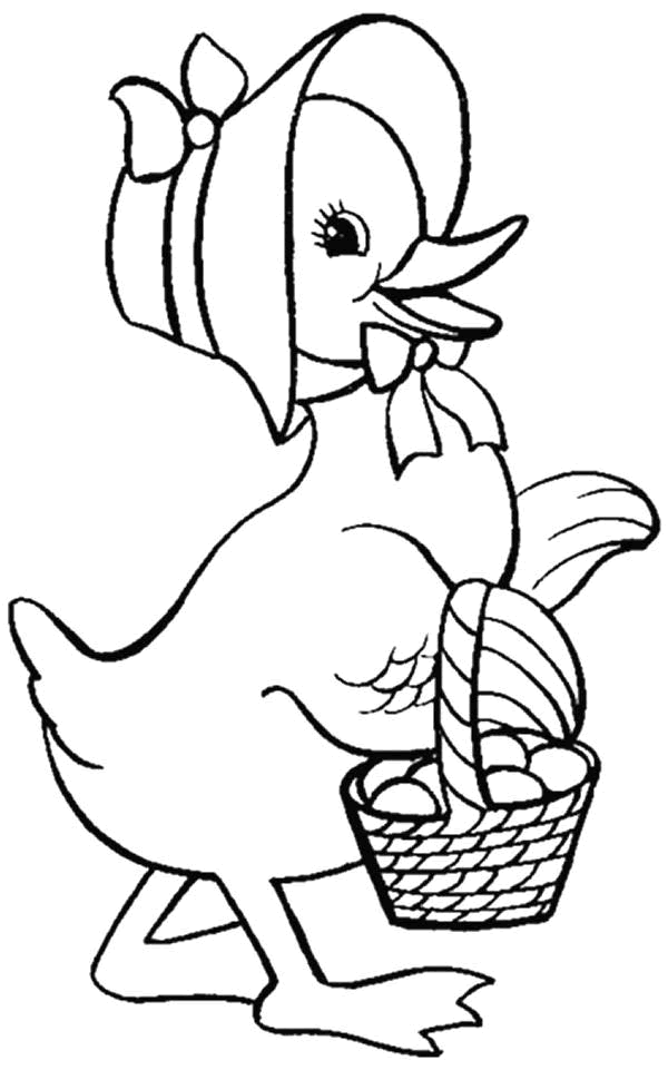 Coloring page: Duck (Animals) #1519 - Free Printable Coloring Pages