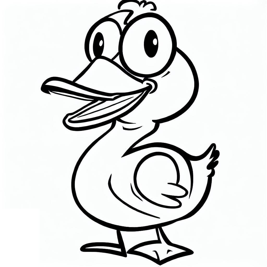 Free printable Duck coloring page #185484 from Animals collection