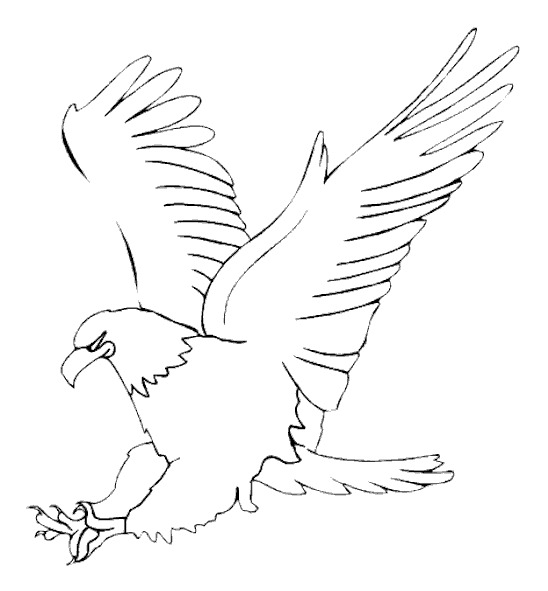 Coloring page: Eagle (Animals) #276 - Free Printable Coloring Pages