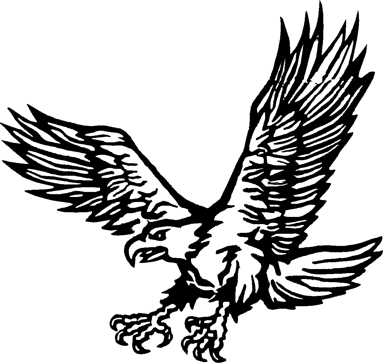 Drawings Eagle (Animals) – Page 2 – Printable coloring pages