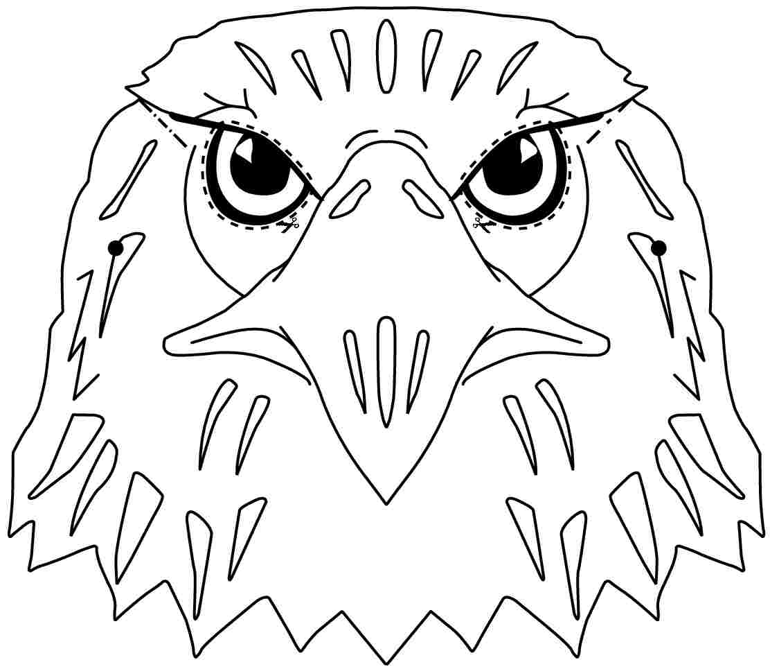 Coloring page: Eagle (Animals) #366 - Free Printable Coloring Pages