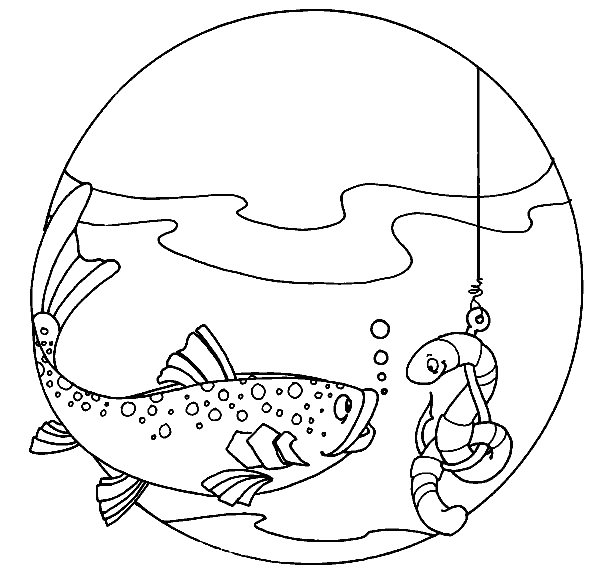 Coloring page: Earthworm (Animals) #18831 - Free Printable Coloring Pages
