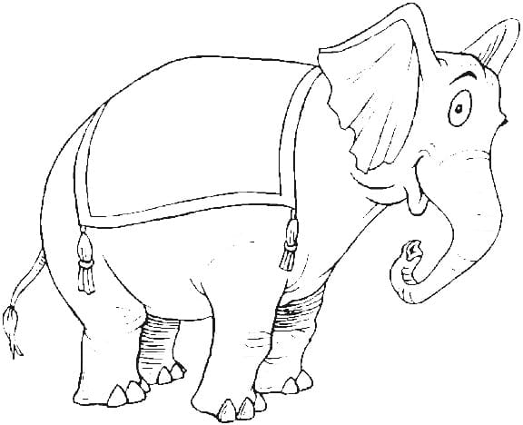 Free printable Elephant coloring page #175073 from Animals collection