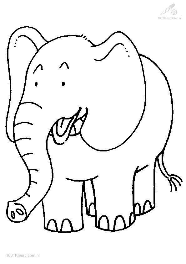 Coloring page: Elephant (Animals) #6305 - Free Printable Coloring Pages