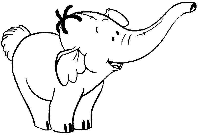 Coloring page: Elephant (Animals) #6319 - Free Printable Coloring Pages