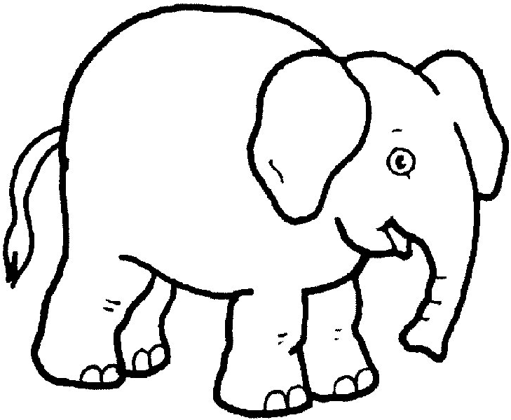 Coloring page: Elephant (Animals) #6346 - Free Printable Coloring Pages