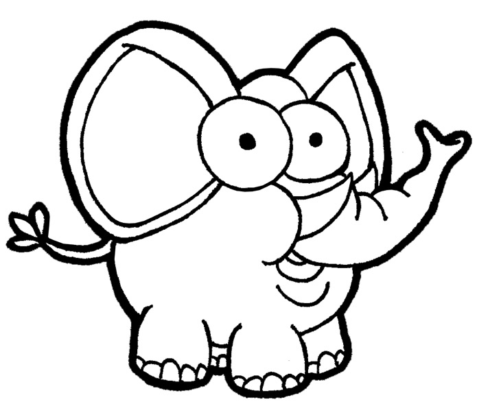 Coloring page: Elephant (Animals) #6372 - Free Printable Coloring Pages
