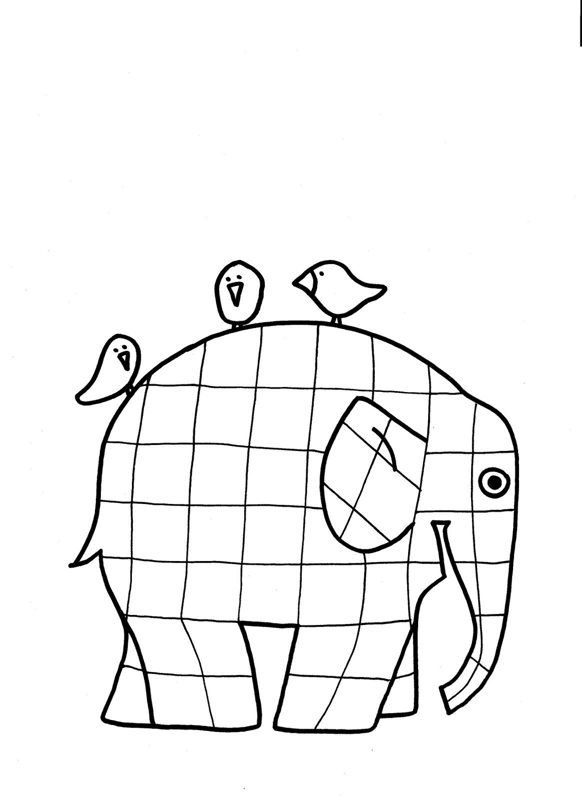 Coloring page: Elephant (Animals) #6471 - Free Printable Coloring Pages