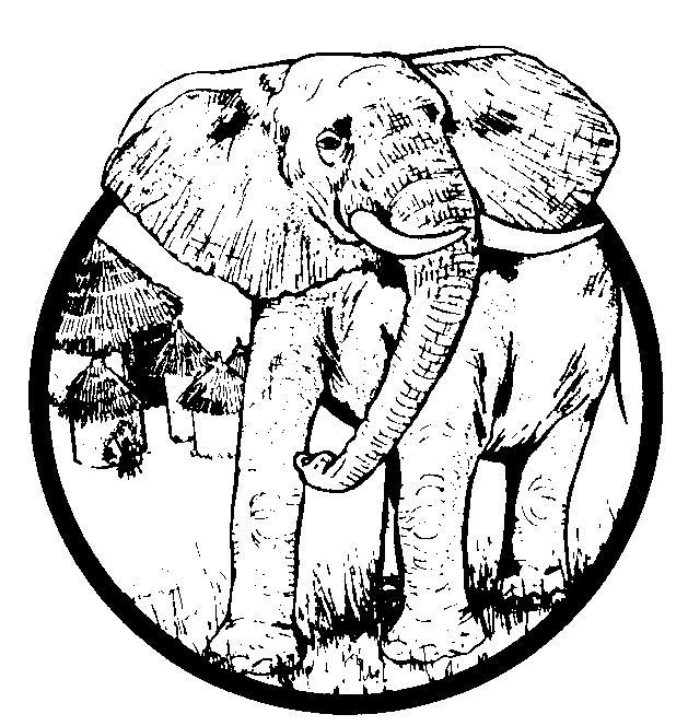 Coloring page: Elephant (Animals) #6485 - Free Printable Coloring Pages