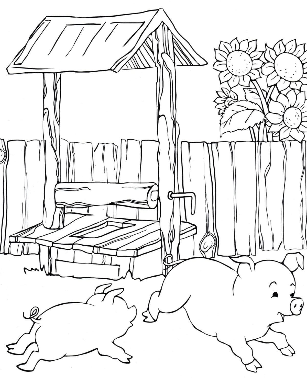 Free printable Farm Animals coloring page #198119 from Animals collection