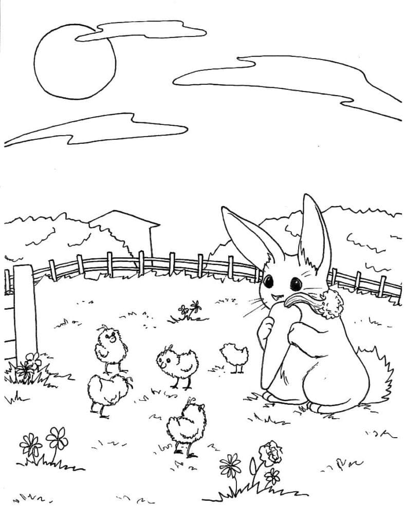 Free printable Farm Animals coloring page #198133 from Animals collection