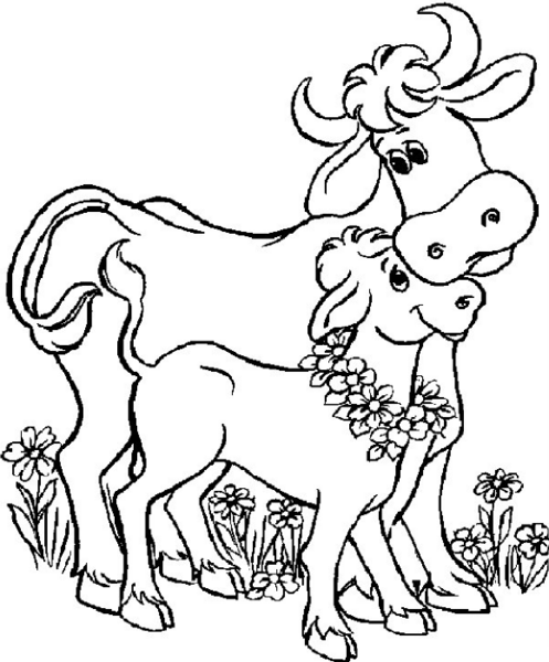 Coloring page: Farm Animals (Animals) #21420 - Free Printable Coloring Pages