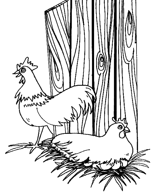 Coloring page: Farm Animals (Animals) #21430 - Free Printable Coloring Pages