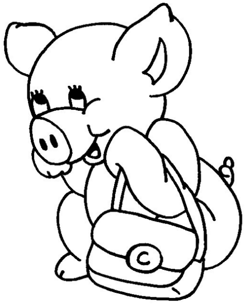 Coloring page: Farm Animals (Animals) #21434 - Free Printable Coloring Pages