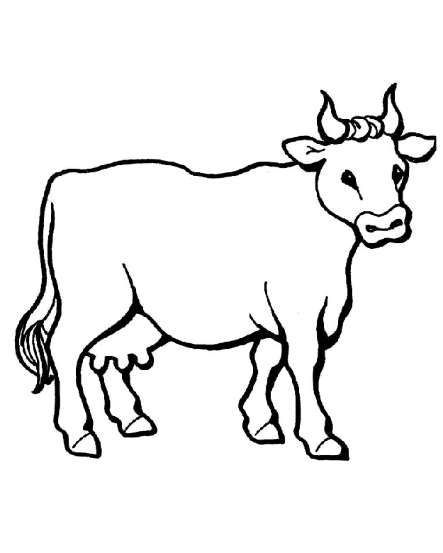 Coloring page: Farm Animals (Animals) #21456 - Free Printable Coloring Pages