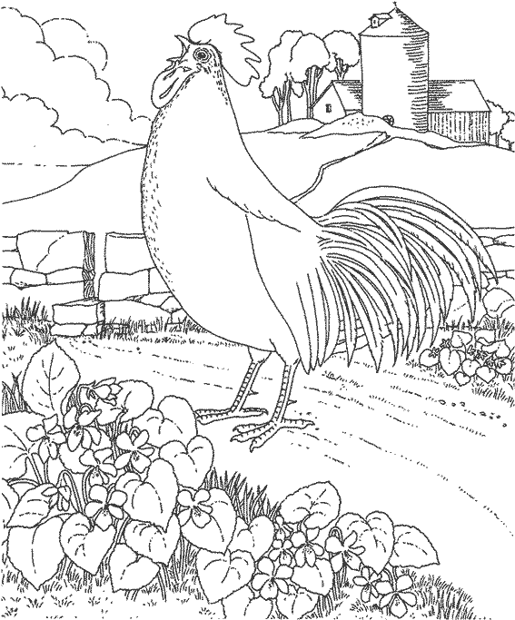 Coloring page: Farm Animals (Animals) #21459 - Free Printable Coloring Pages