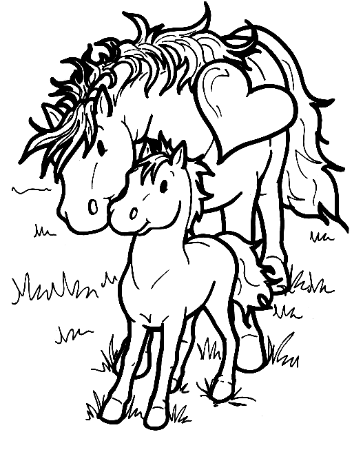 Coloring page: Farm Animals (Animals) #21534 - Free Printable Coloring Pages