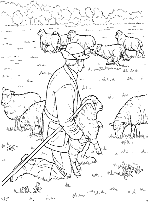 Coloring page: Farm Animals (Animals) #21552 - Free Printable Coloring Pages