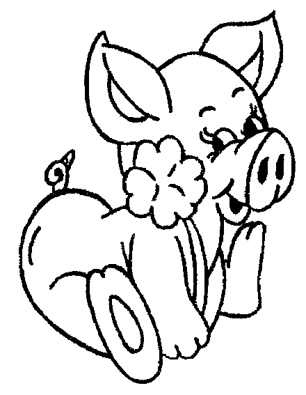 Coloring page: Farm Animals (Animals) #21564 - Free Printable Coloring Pages