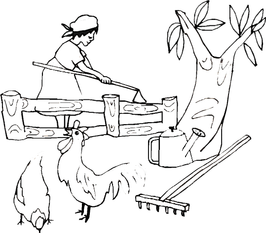 Coloring page: Farm Animals (Animals) #21592 - Free Printable Coloring Pages