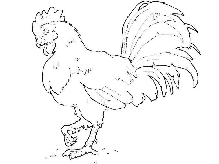 Coloring page: Farm Animals (Animals) #21596 - Free Printable Coloring Pages