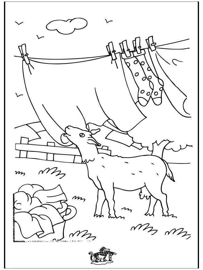 Coloring page: Farm Animals (Animals) #21650 - Free Printable Coloring Pages