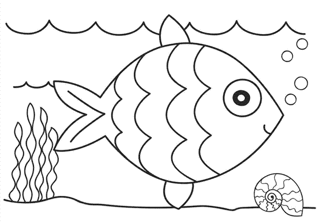 Coloring page: Fish (Animals) #17032 - Free Printable Coloring Pages