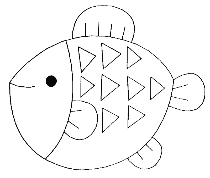 Coloring page: Fish (Animals) #17063 - Free Printable Coloring Pages