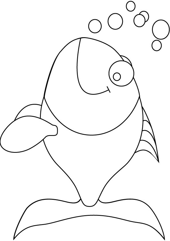 Coloring page: Fish (Animals) #17075 - Free Printable Coloring Pages