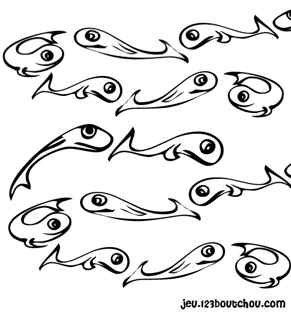 Coloring page: Fish (Animals) #17084 - Free Printable Coloring Pages
