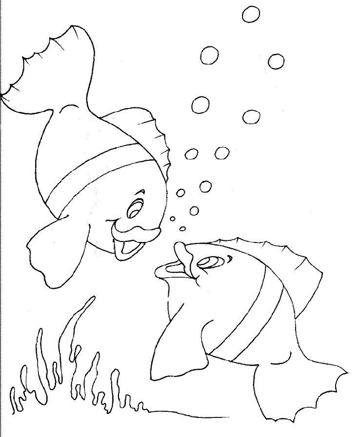 Coloring page: Fish (Animals) #17091 - Free Printable Coloring Pages