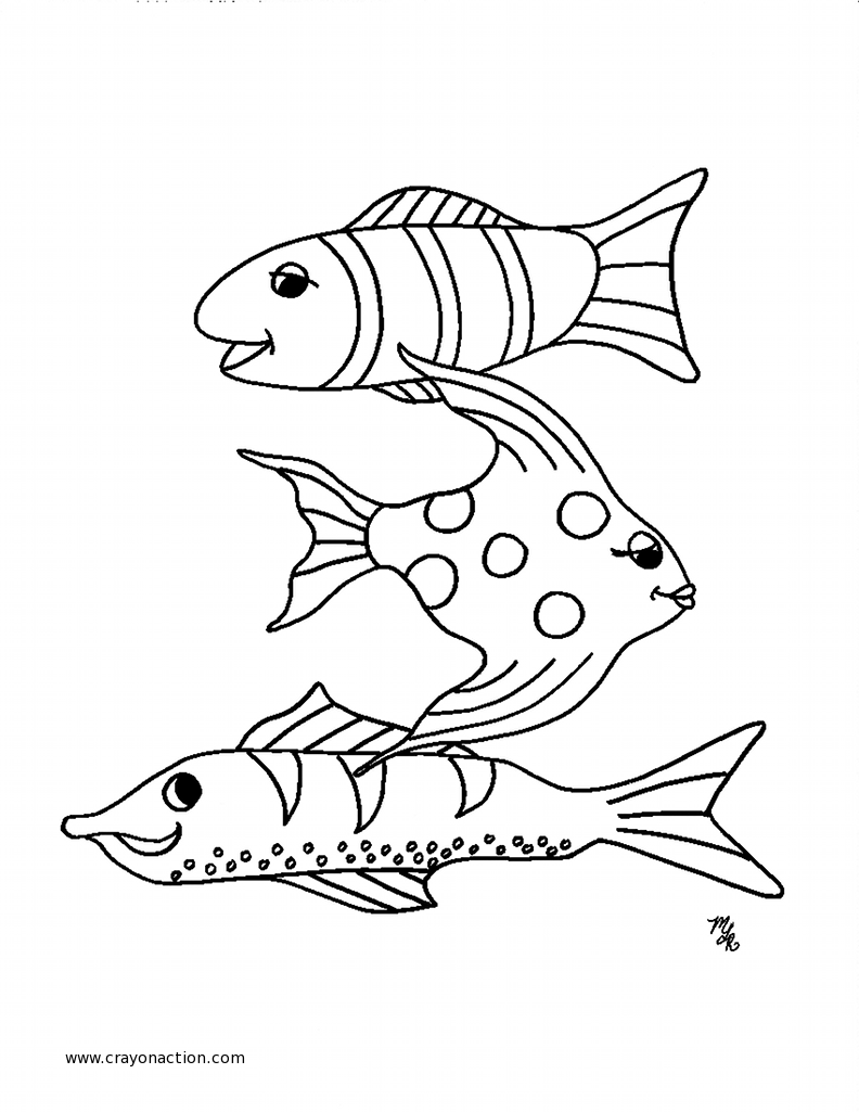 Coloring page: Fish (Animals) #17111 - Free Printable Coloring Pages
