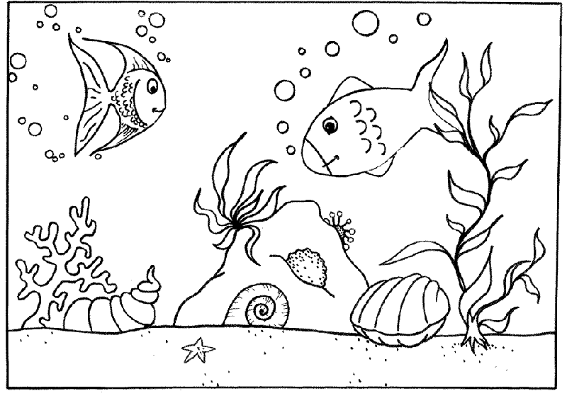 Coloring page: Fish (Animals) #17176 - Free Printable Coloring Pages