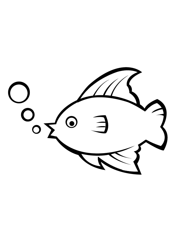 Coloring page: Fish (Animals) #17198 - Free Printable Coloring Pages