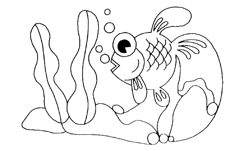 Coloring page: Fish (Animals) #17207 - Free Printable Coloring Pages