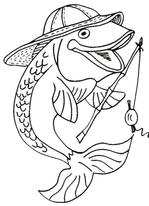 Free printable Fish coloring page #175180 from Animals collection