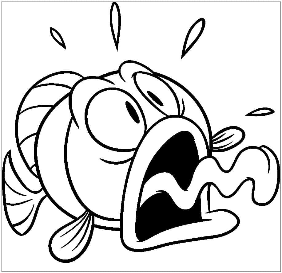 Free printable Fish coloring page #175182 from Animals collection