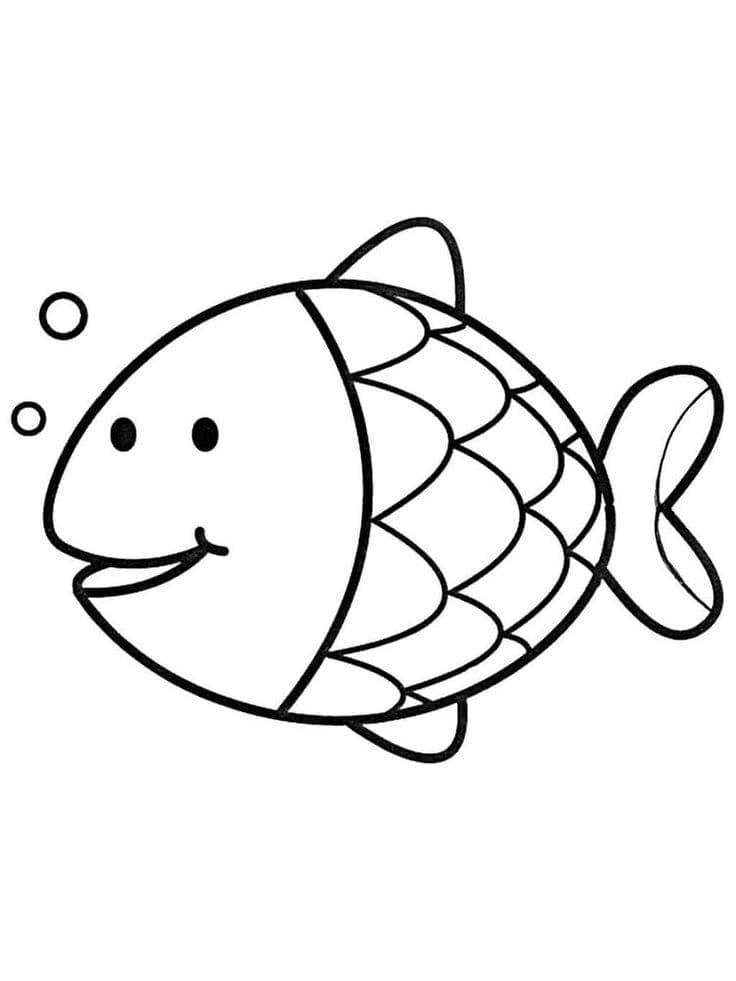 Free printable Fish coloring page #175184 from Animals collection Free printable Fish coloring page #175184 from Animals collection