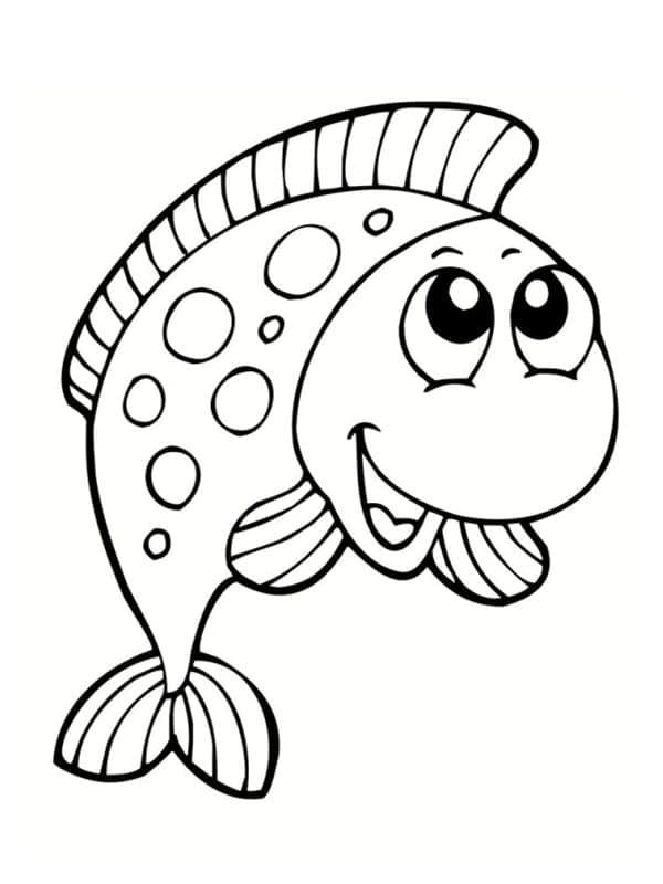 Free printable Fish coloring page #175195 from Animals collection