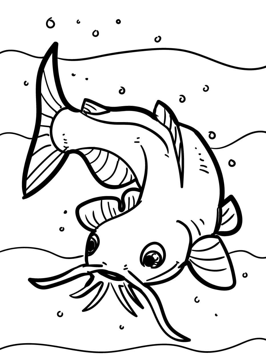 Free printable Fish coloring page #217529 from Animals collection