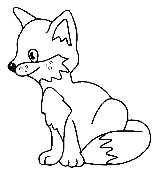 Coloring page: Fox (Animals) #14964 - Free Printable Coloring Pages