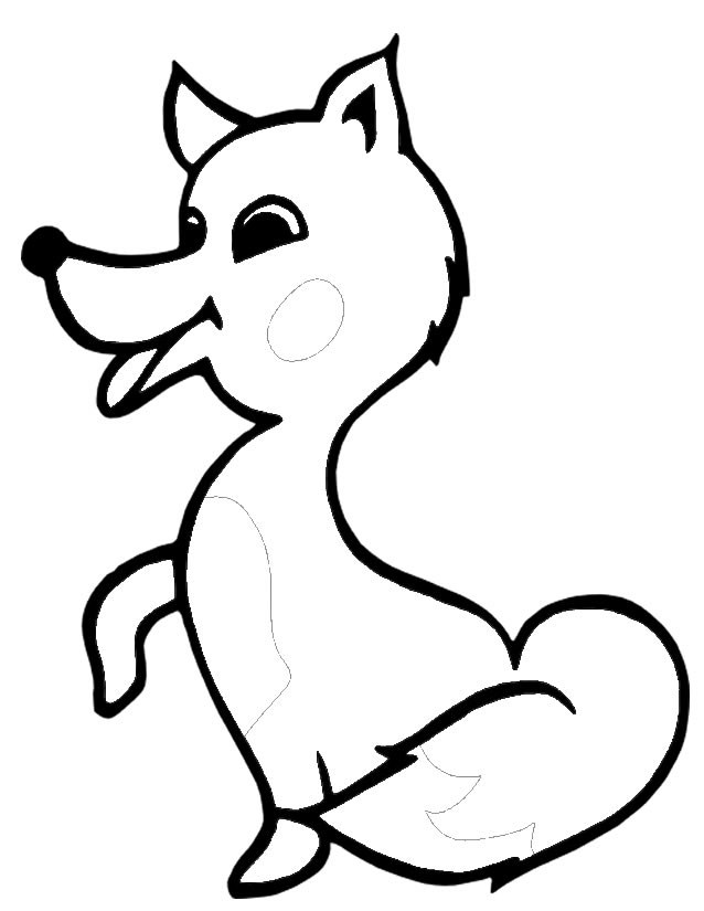 Coloring page: Fox (Animals) #14966 - Free Printable Coloring Pages