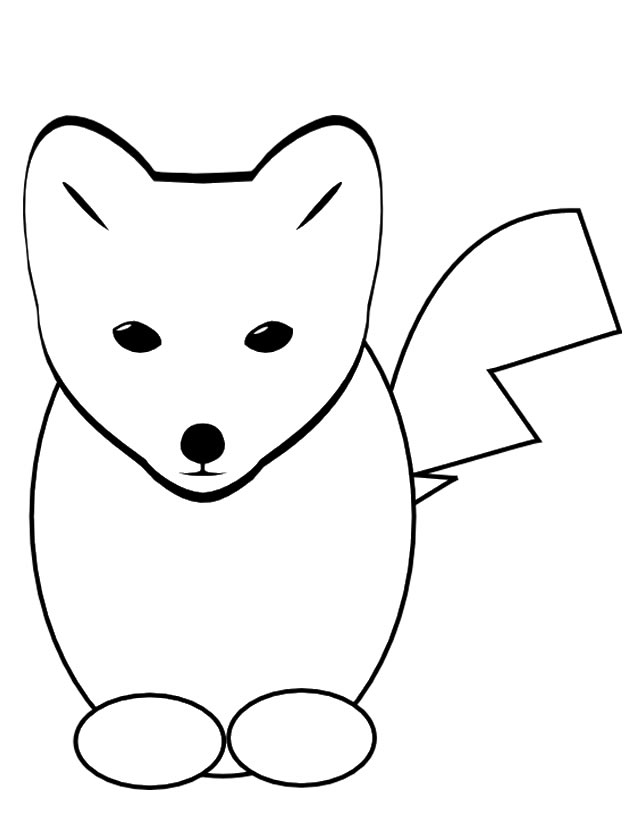 Coloring page: Fox (Animals) #14982 - Free Printable Coloring Pages
