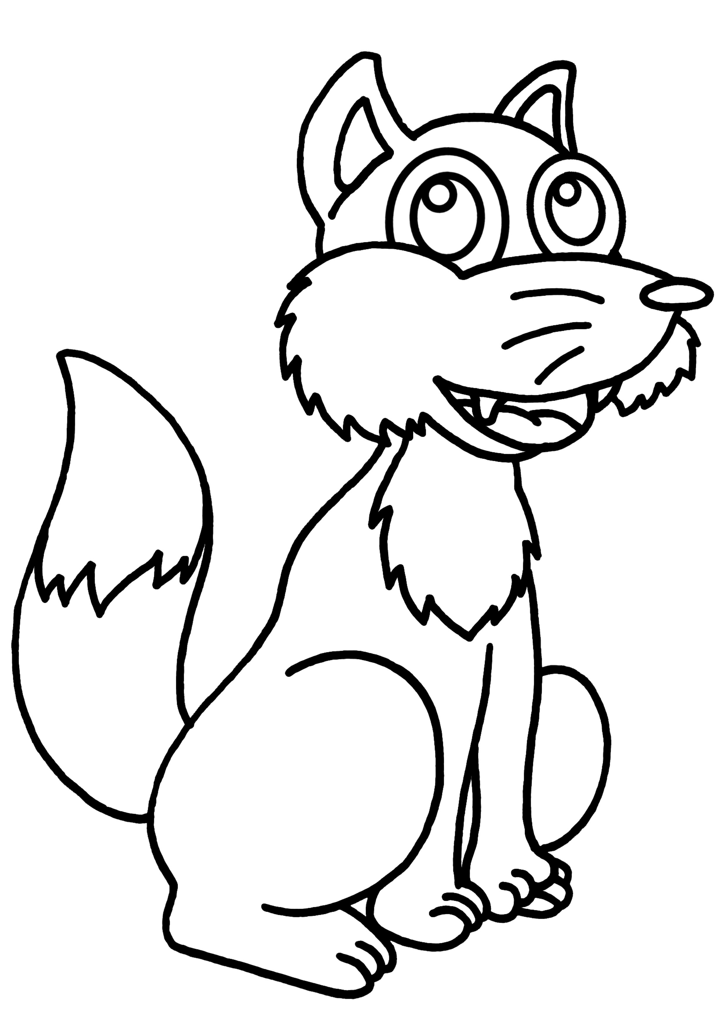 Coloring page: Fox (Animals) #14983 - Free Printable Coloring Pages