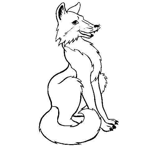 Coloring page: Fox (Animals) #14994 - Free Printable Coloring Pages