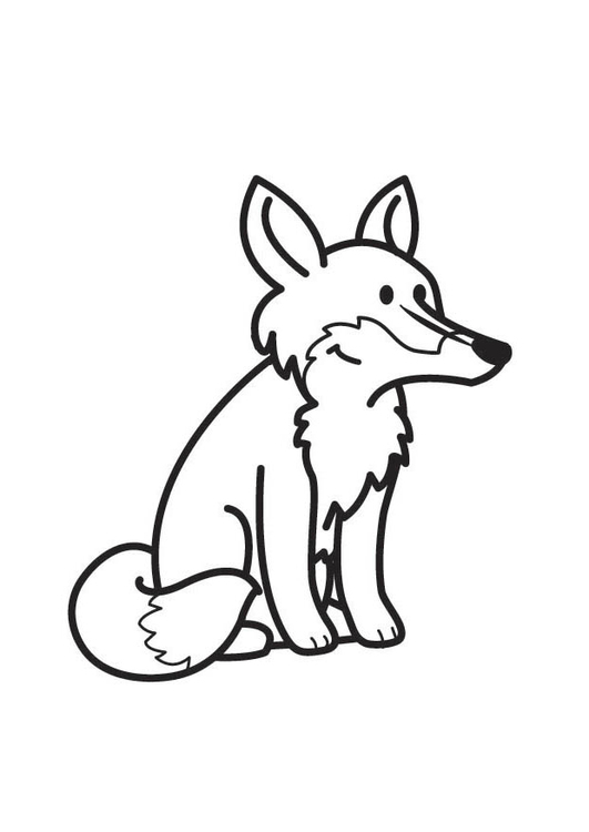 Coloring page: Fox (Animals) #15014 - Free Printable Coloring Pages