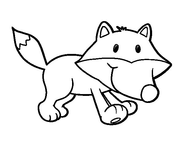 Coloring page: Fox (Animals) #15041 - Free Printable Coloring Pages