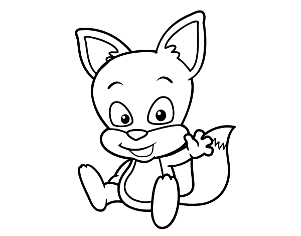 Coloring page: Fox (Animals) #15056 - Free Printable Coloring Pages