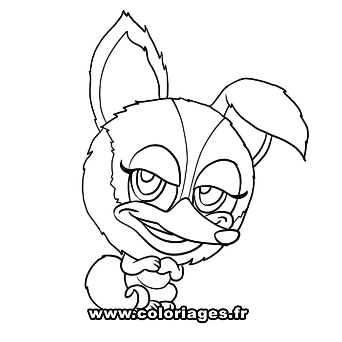 Coloring page: Fox (Animals) #15082 - Free Printable Coloring Pages